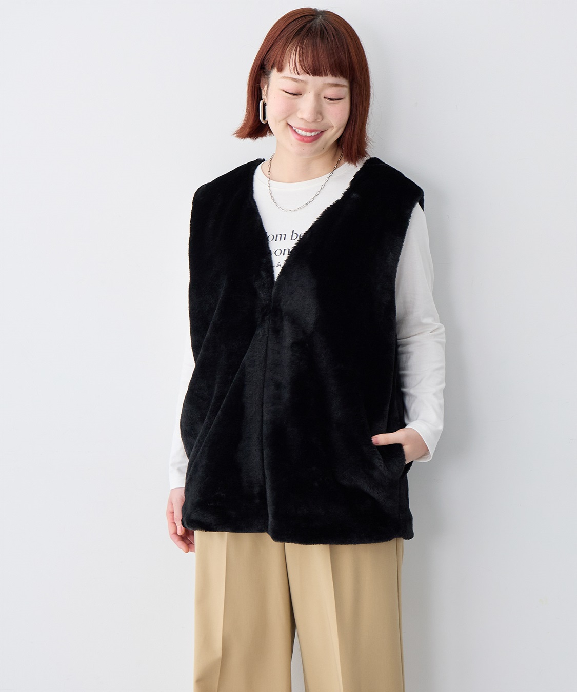 anyfee 【anyfee/大きいサイズ】エコファーベスト_sub_17
