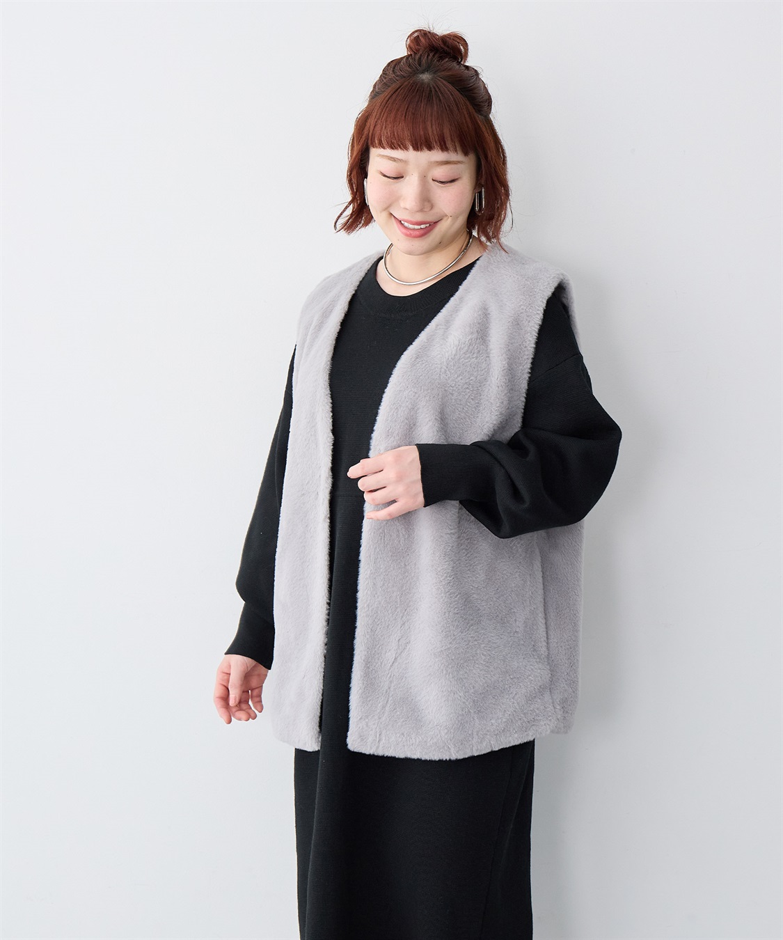 anyfee 【anyfee/大きいサイズ】エコファーベスト_sub_20