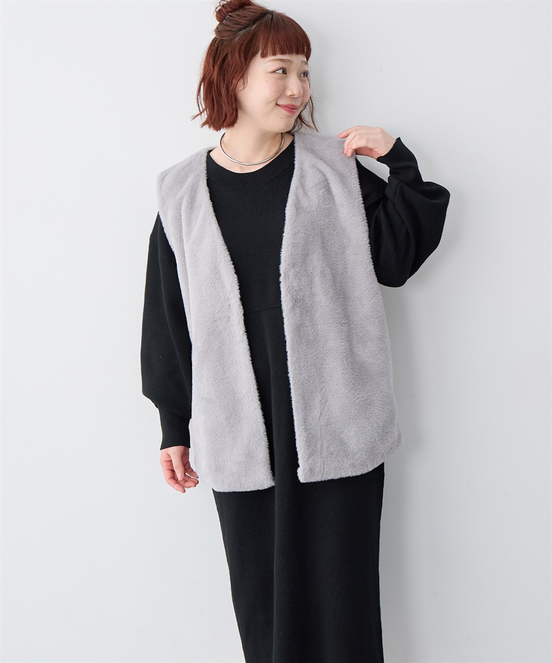 anyfee 【anyfee/大きいサイズ】エコファーベスト_sub_21