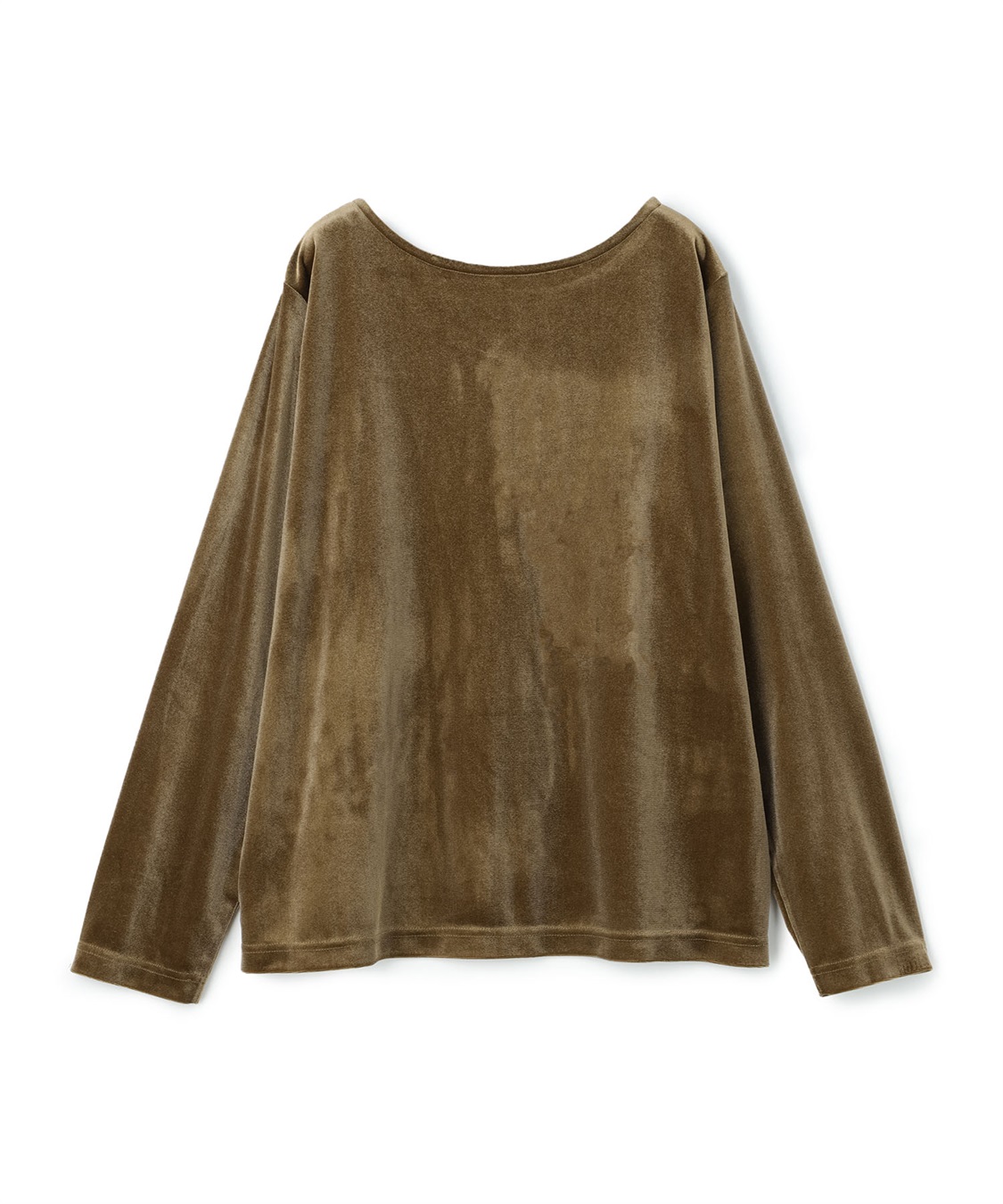 Life Style by cross marche 【anyfee/大きいサイズ】ベロアボートネックトップス_sub_25