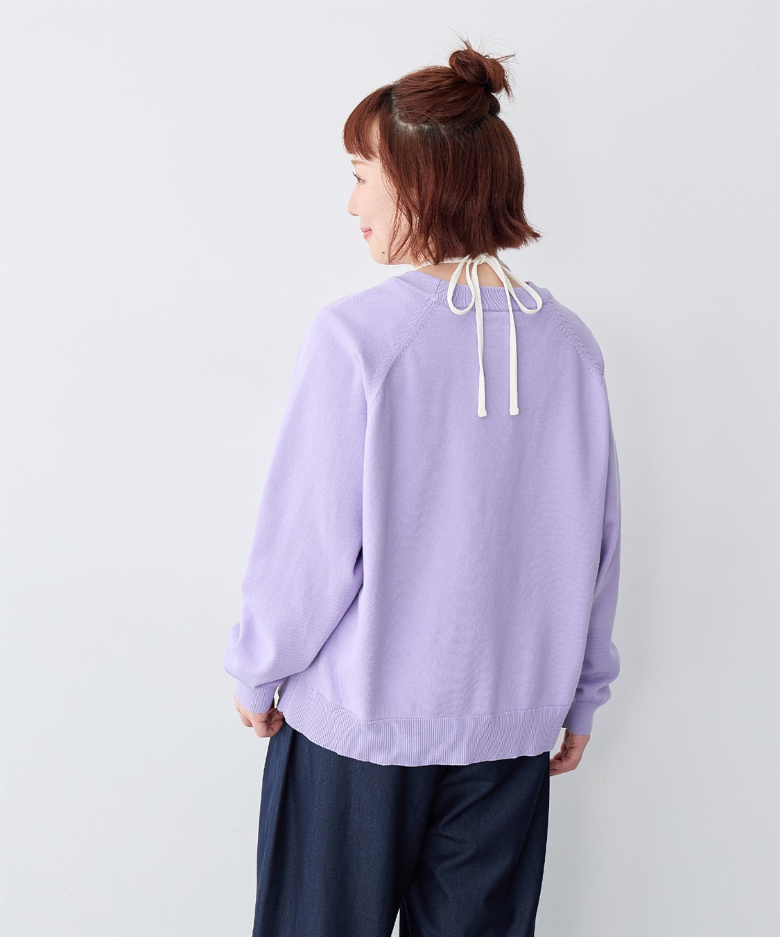 anyfee 【anyfee/大きいサイズ】ホルターネック長袖トップス_sub_17