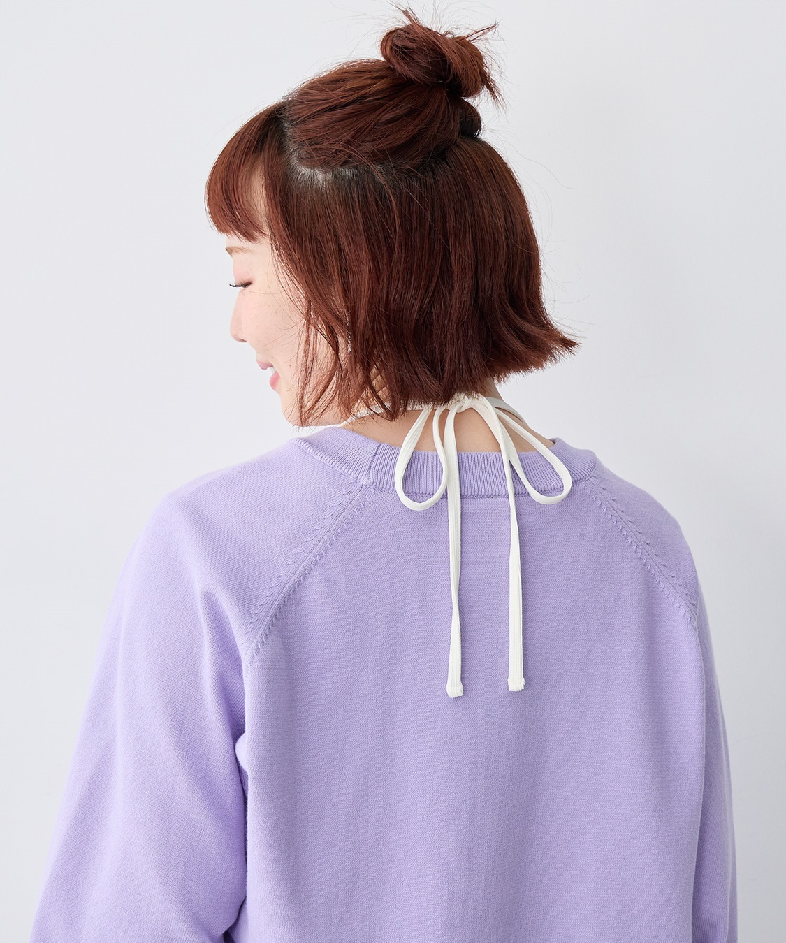 anyfee 【anyfee/大きいサイズ】ホルターネック長袖トップス_sub_18