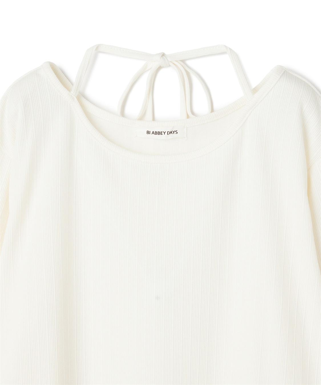 anyfee 【anyfee/大きいサイズ】ホルターネック長袖トップス_sub_23