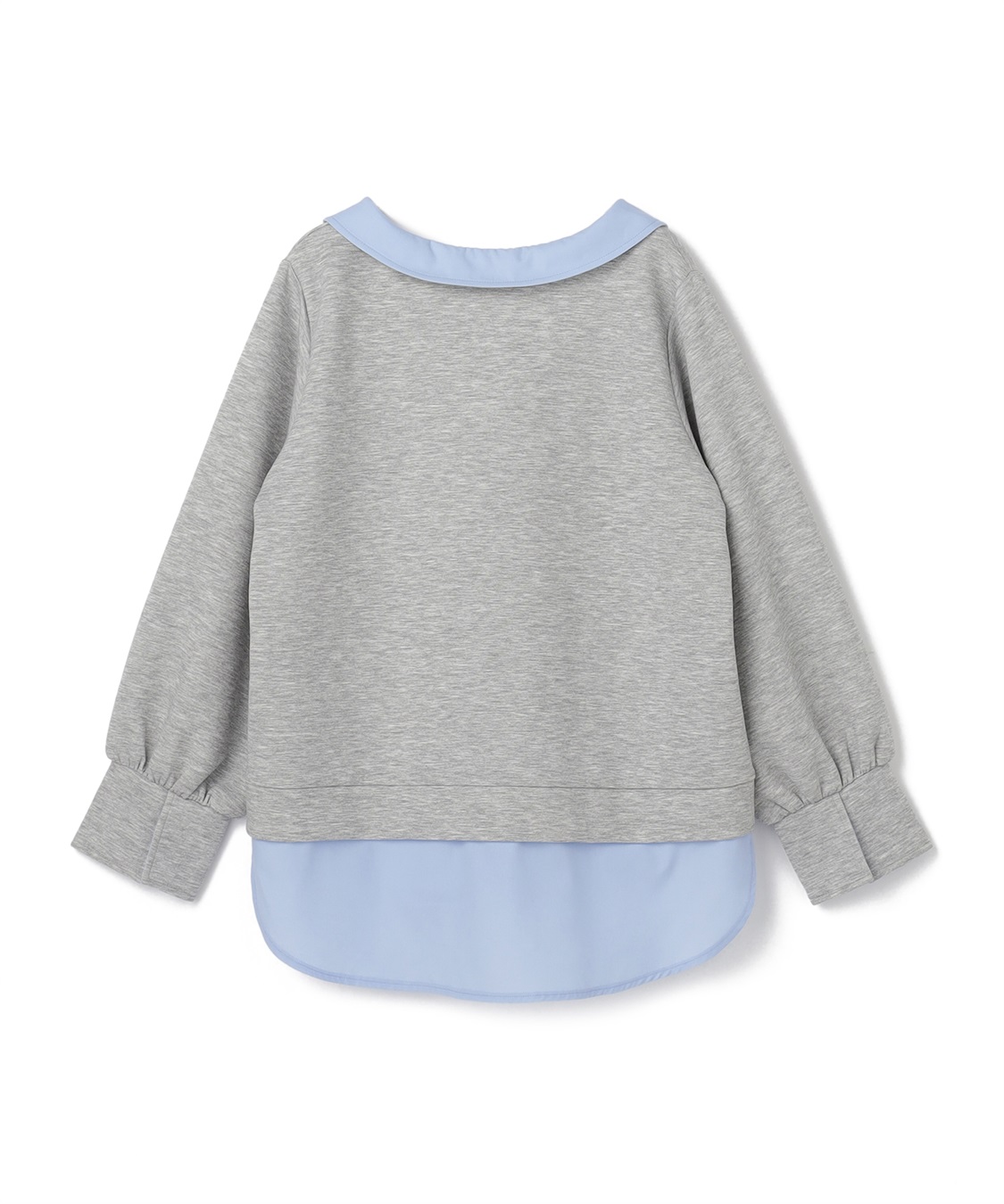 Life Style by cross marche 【anyfee/大きいサイズ】シャツレイヤード風スウェットトップス_sub_25