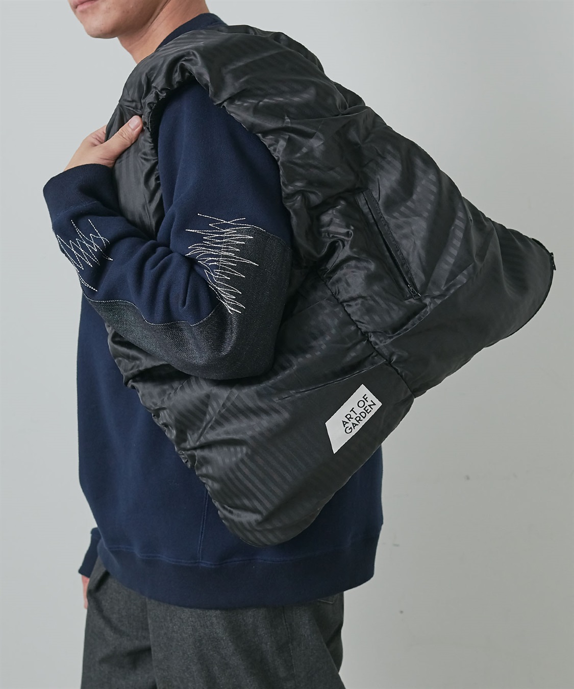 ATSURO TAYAMA 【ART OF GARDEN】ジップベスト2WAYバッグ_sub_12