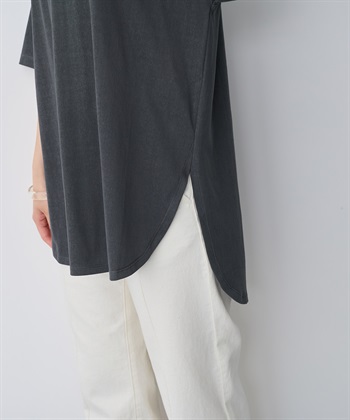 Life Style by cross marche 【anyfee/プラスサイズ】接触冷感・裾ラウンドチュニックTシャツ_subthumb_9
