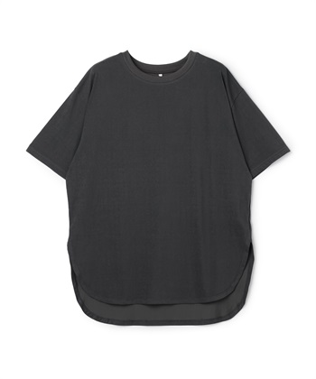 Life Style by cross marche 【anyfee/プラスサイズ】接触冷感・裾ラウンドチュニックTシャツ_subthumb_24