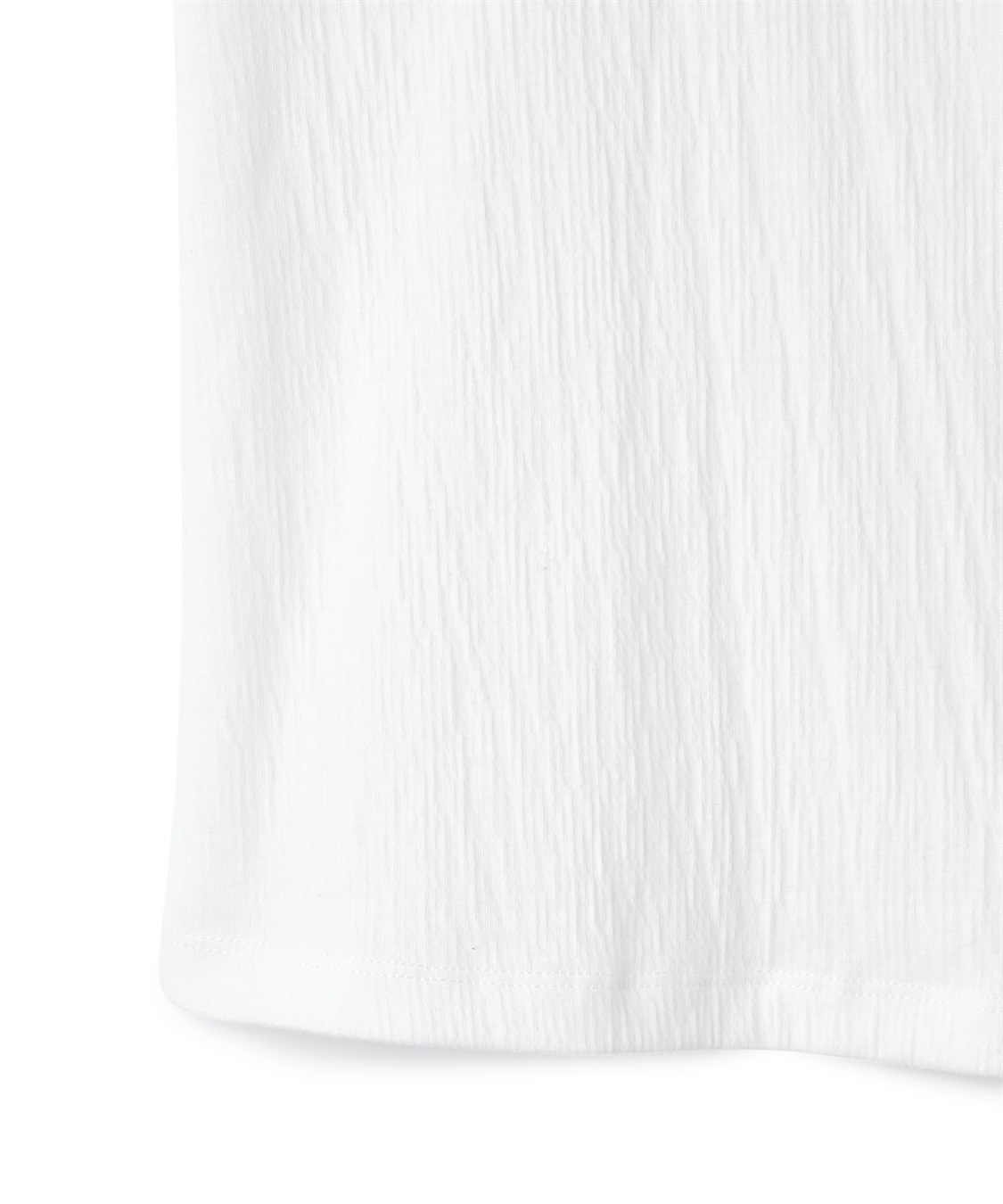 Life Style by cross marche 【anyfee/大きいサイズ】楊柳メロープチハイネックトップス_sub_28