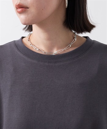 Life Style by cross marche 【anyfee/大きいサイズ】ダブルジャージー裾ラウンドクルーネックロンT_subthumb_6