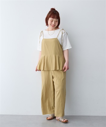 anyfee 【anyfee/大きいサイズ】着てサラ汗じみ防止ボートネックTシャツ《接触冷感・吸水速乾》（2026SS）_subthumb_21