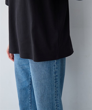 anyfee 【anyfee/大きいサイズ】着てサラ汗じみ防止クロスネックトップス/半袖Tシャツ《接触冷感・吸水速乾・UVカット》_subthumb_16