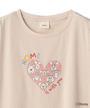 推部屋plus 【Disney】くまのプーさんプリント半袖Tシャツ_subthumb_3