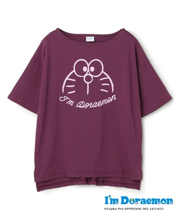 推部屋plus アイムドラえもんフェイスTシャツ　 _subthumb_1