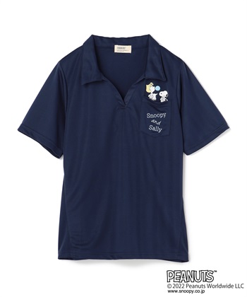 推部屋plus 【ピーナッツ/PEANUTS】スヌーピーとサリー　ポリメッシュTシャツ_subthumb_10