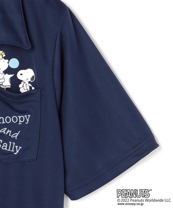 推部屋plus 【ピーナッツ/PEANUTS】スヌーピーとサリー　ポリメッシュTシャツ_subthumb_14