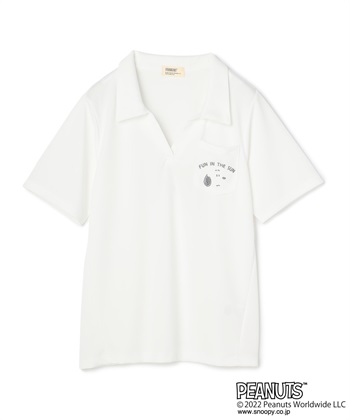 推部屋plus 【ピーナッツ/PEANUTS】スヌーピーとサリー　ポリメッシュTシャツ_subthumb_15