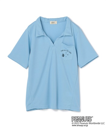 推部屋plus 【ピーナッツ/PEANUTS】スヌーピーとサリー　ポリメッシュTシャツ_subthumb_20