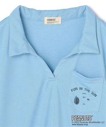 推部屋plus 【ピーナッツ/PEANUTS】スヌーピーとサリー　ポリメッシュTシャツ_subthumb_22