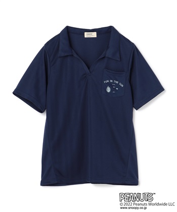 推部屋plus 【ピーナッツ/PEANUTS】スヌーピーとサリー　ポリメッシュTシャツ_subthumb_25