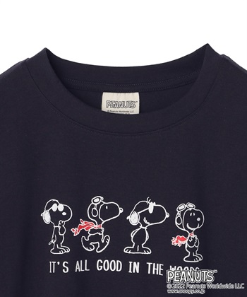 推部屋plus スヌーピープリント総柄Tシャツ_subthumb_3