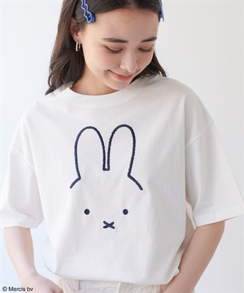 Life Style by cross marche 【ミッフィー/miffy】ミッフィーなかよしTシャツ《大きいサイズ有》_subthumb_2