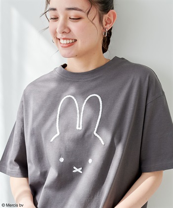 Life Style by cross marche 【ミッフィー/miffy】ミッフィーなかよしTシャツ《大きいサイズ有》_subthumb_12