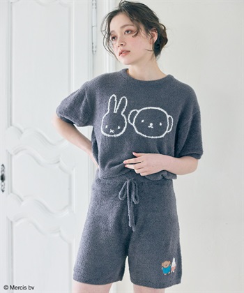Life Style by cross marche 【miffy/ミッフィー】ミッフィーもこもこルームウェア半袖トップス（上下別売り）_subthumb_1