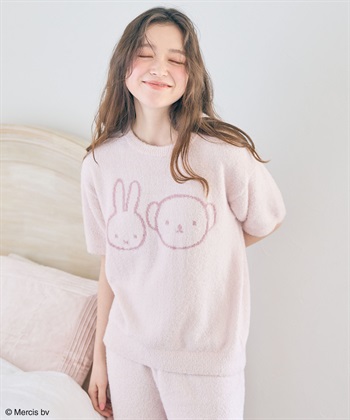 Life Style by cross marche 【miffy/ミッフィー】ミッフィーもこもこルームウェア半袖トップス（上下別売り）_subthumb_3