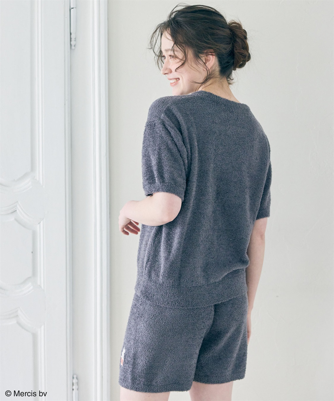 chara station 【miffy/ミッフィー】ミッフィーもこもこルームウェア半袖トップス（上下別売り）_sub_8