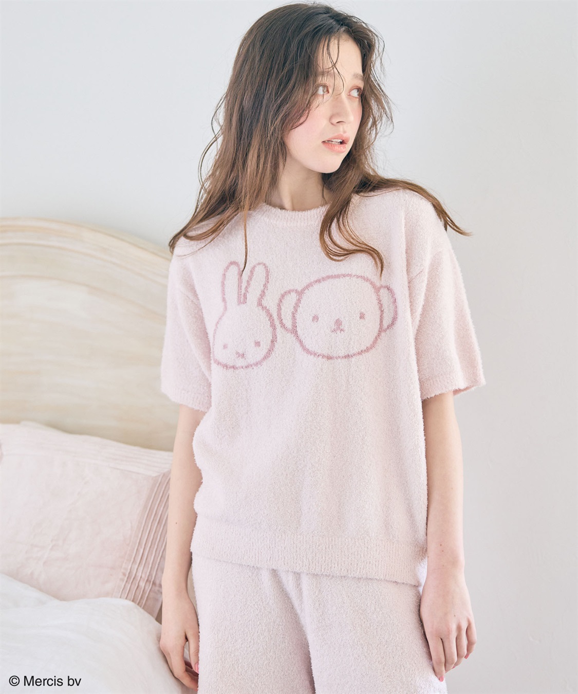 chara station 【miffy/ミッフィー】ミッフィーもこもこルームウェア半袖トップス（上下別売り）_sub_18