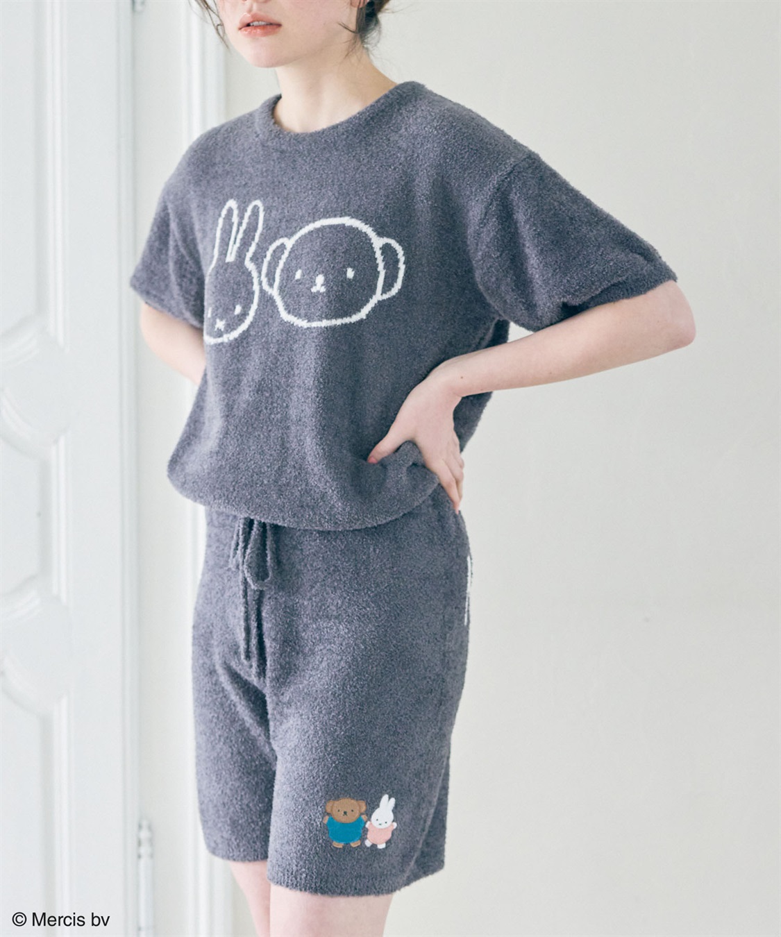 chara station 【miffy/ミッフィー】ミッフィーもこもこルームウェアハーフ（上下別売り）_sub_3