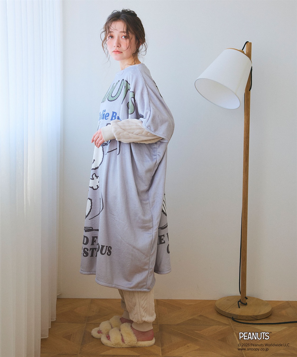 chara station 【PEANUTS/ピーナッツ】ノリノリSNOOPY/スヌーピーあったか着るフリースウェア_sub_20