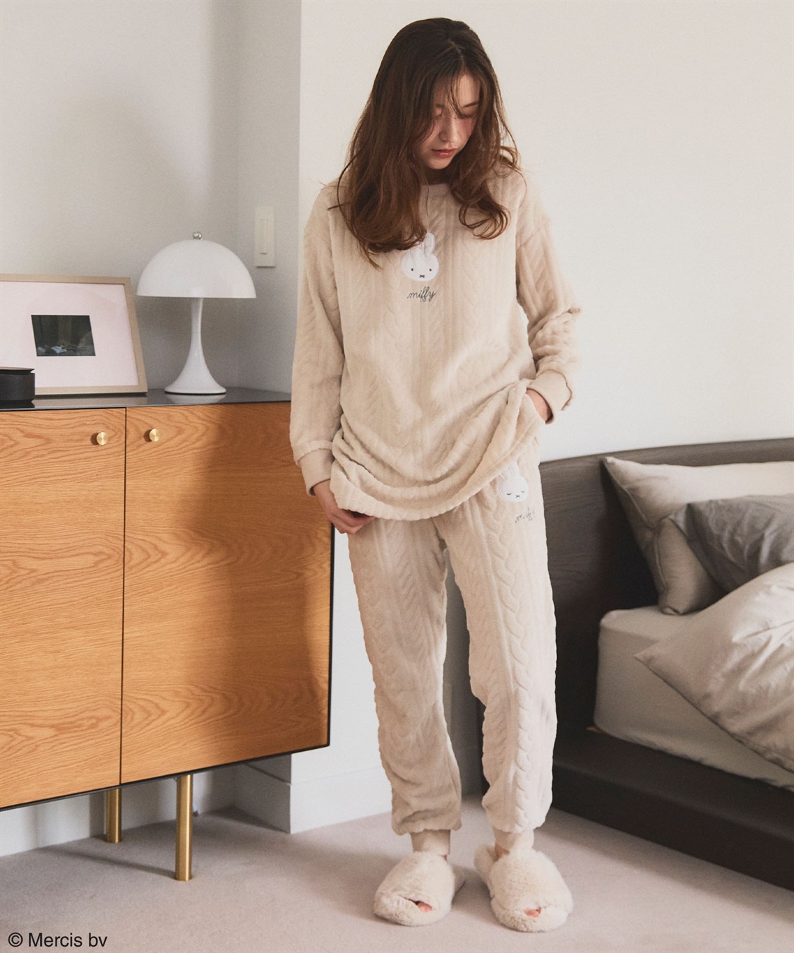 ミッフィー/miffy】もこもこケーブルプルオーバー 推部屋plus｜クロス 