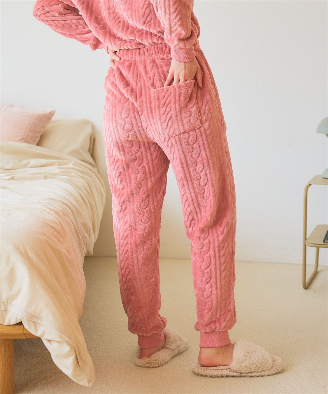 Life Style by cross marche 【miffy/ミッフィー】刺繍ケーブルフリースロングパンツ/ルームウェア_sub_20