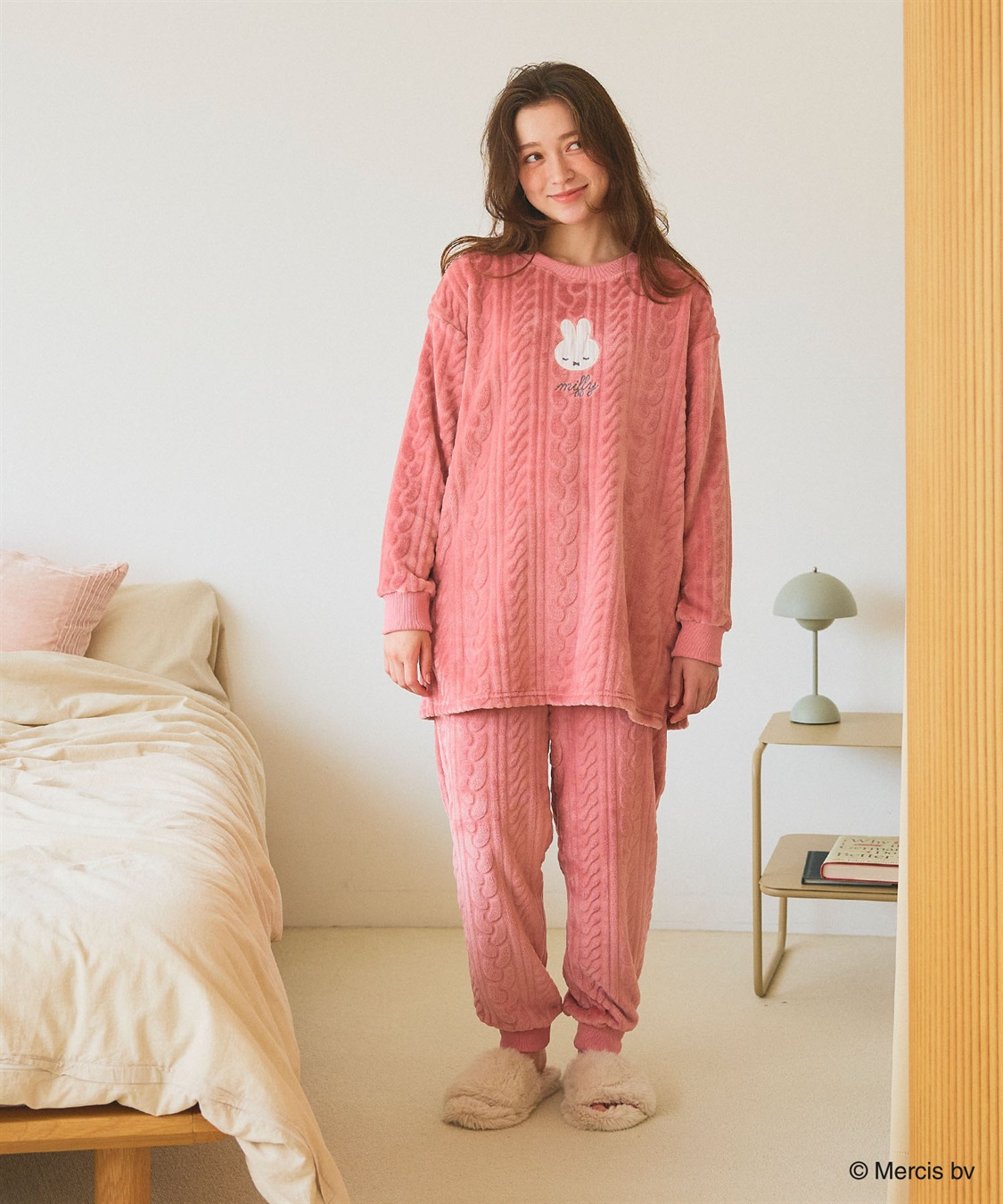 Life Style by cross marche 【miffy/ミッフィー】刺繍ケーブルフリースロングパンツ/ルームウェア_sub_21