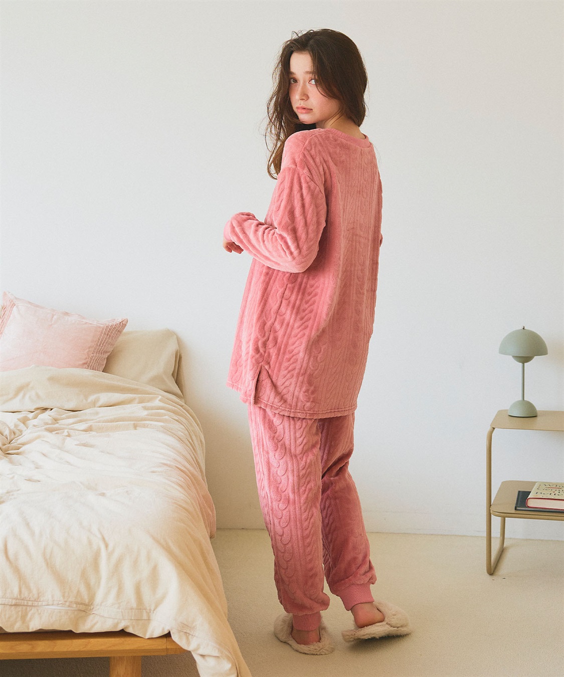 Life Style by cross marche 【miffy/ミッフィー】刺繍ケーブルフリースロングパンツ/ルームウェア_sub_24