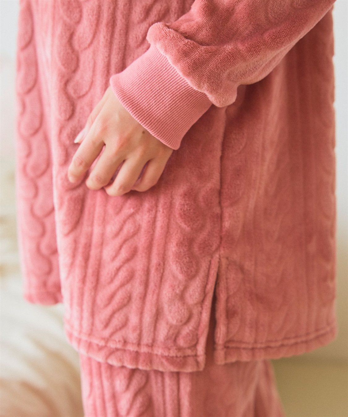 Life Style by cross marche 【miffy/ミッフィー】刺繍ケーブルフリースロングパンツ/ルームウェア_sub_25