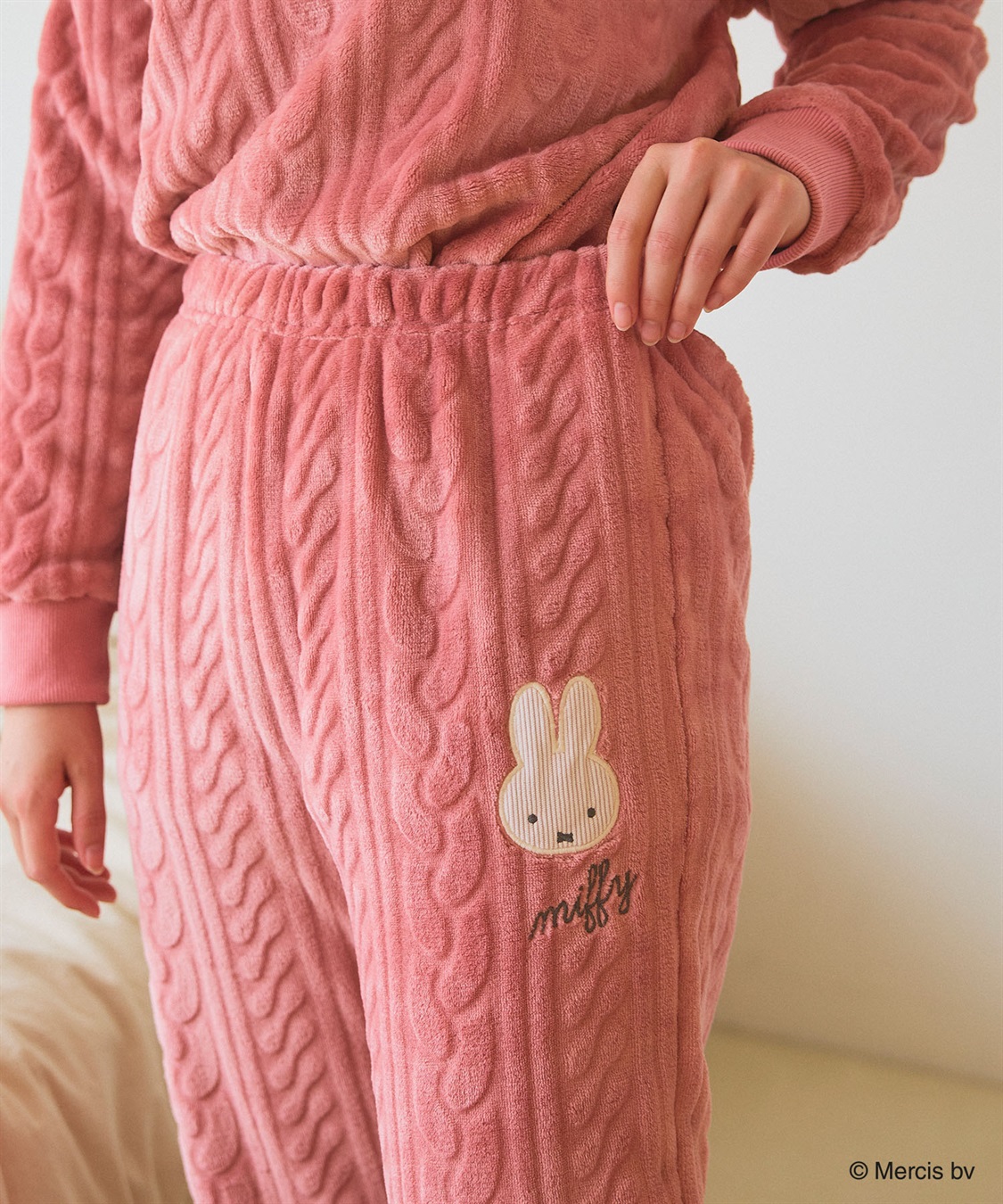 Life Style by cross marche 【miffy/ミッフィー】刺繍ケーブルフリースロングパンツ/ルームウェア_sub_26