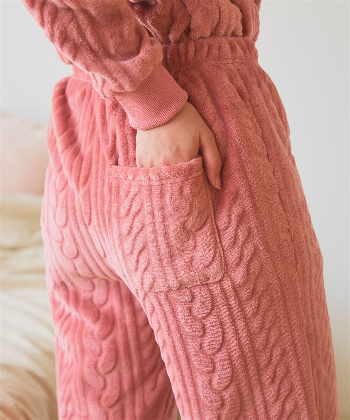 Life Style by cross marche 【miffy/ミッフィー】刺繍ケーブルフリースロングパンツ/ルームウェア_sub_28