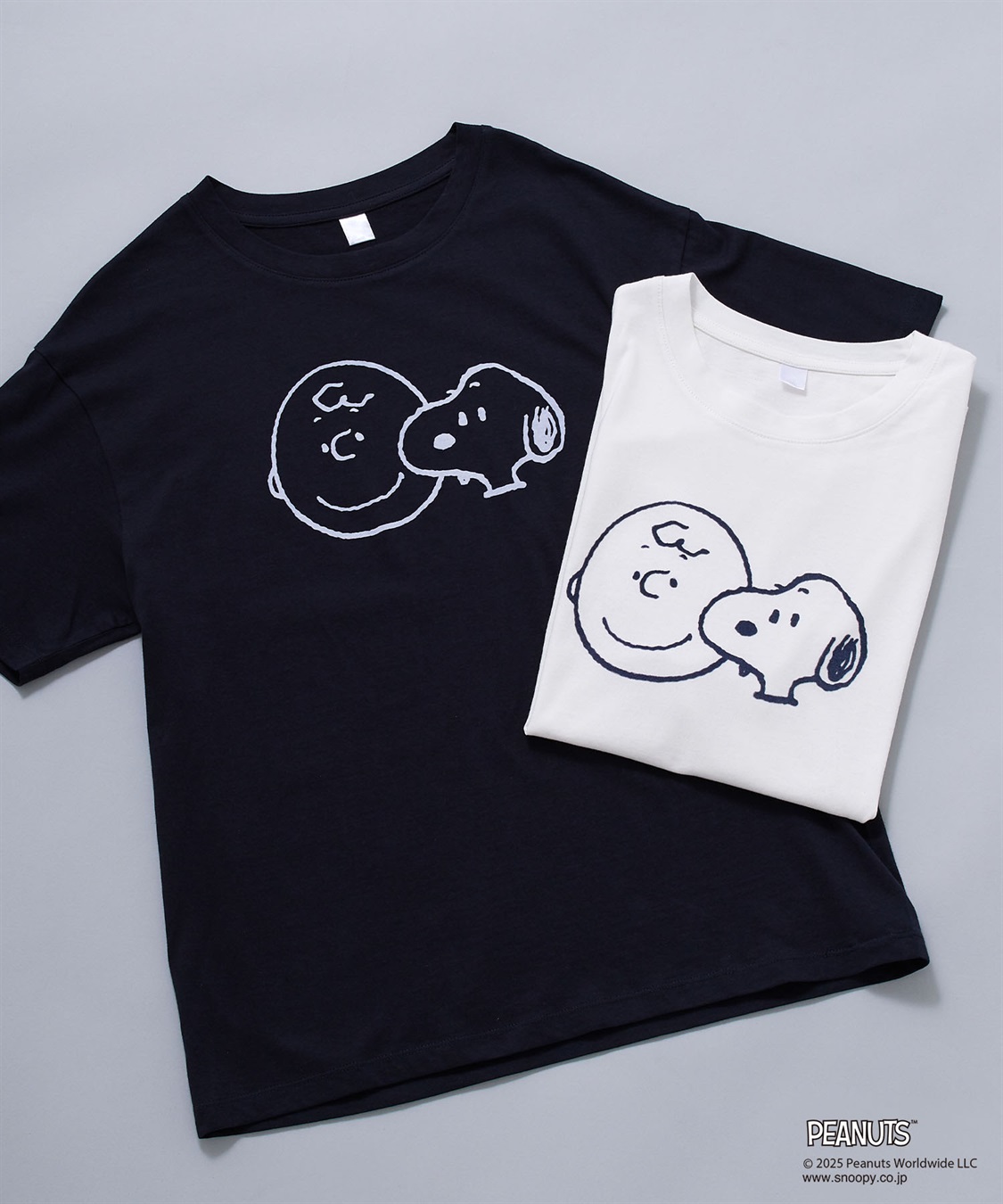 Life Style by cross marche 【PEANUTS/ピーナッツ】SNOOPY/スヌーピー＆チャーリーブラウンフロッキープリント半袖Tシャツ_sub_23