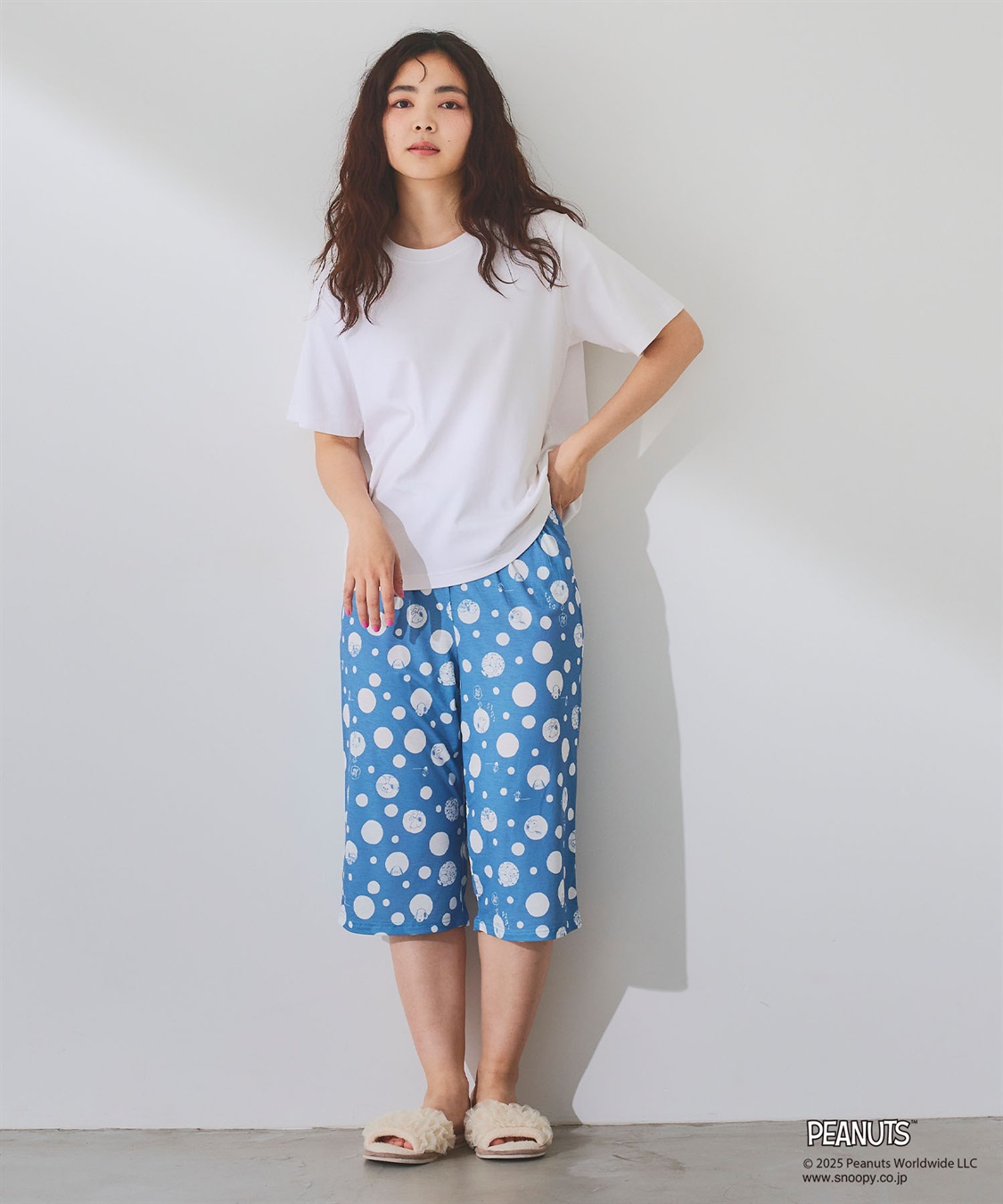 Life Style by cross marche 【ピーナッツ/PEANUTS】ひんやり総柄ハーフパンツ《大きいサイズ有》_sub_17