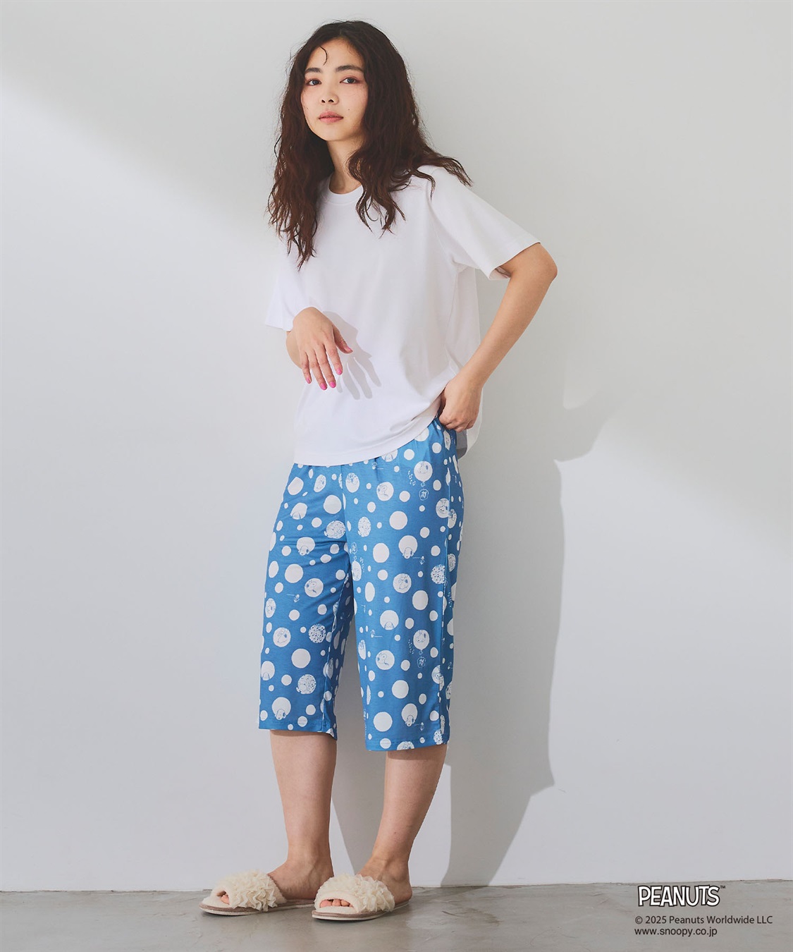 Life Style by cross marche 【ピーナッツ/PEANUTS】ひんやり総柄ハーフパンツ《大きいサイズ有》_sub_18