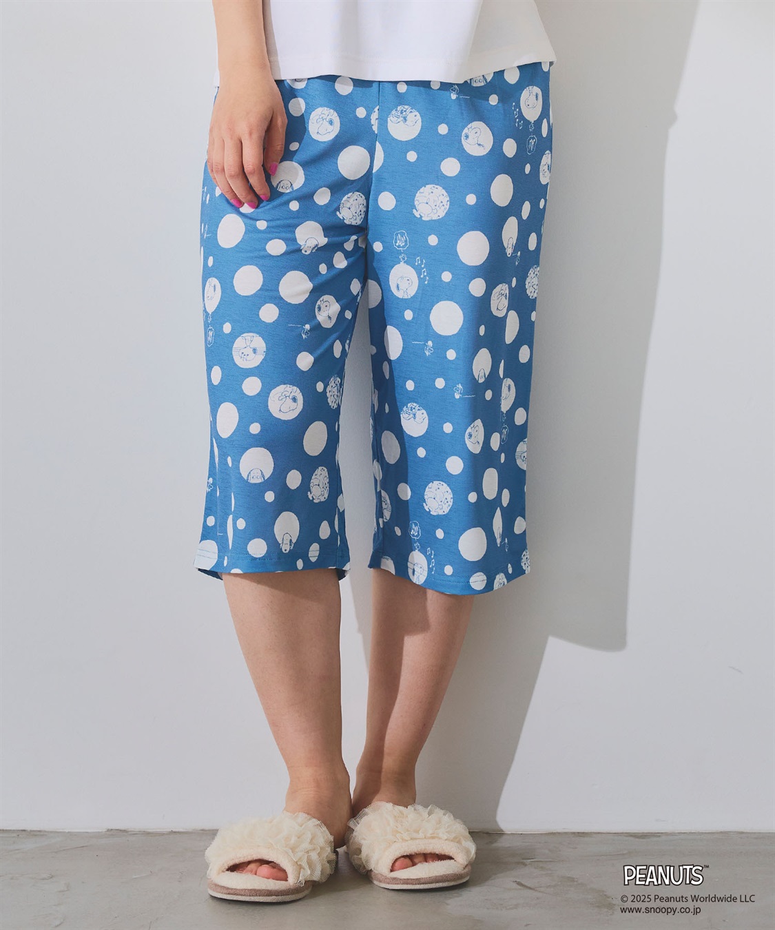 Life Style by cross marche 【ピーナッツ/PEANUTS】ひんやり総柄ハーフパンツ《大きいサイズ有》_sub_19