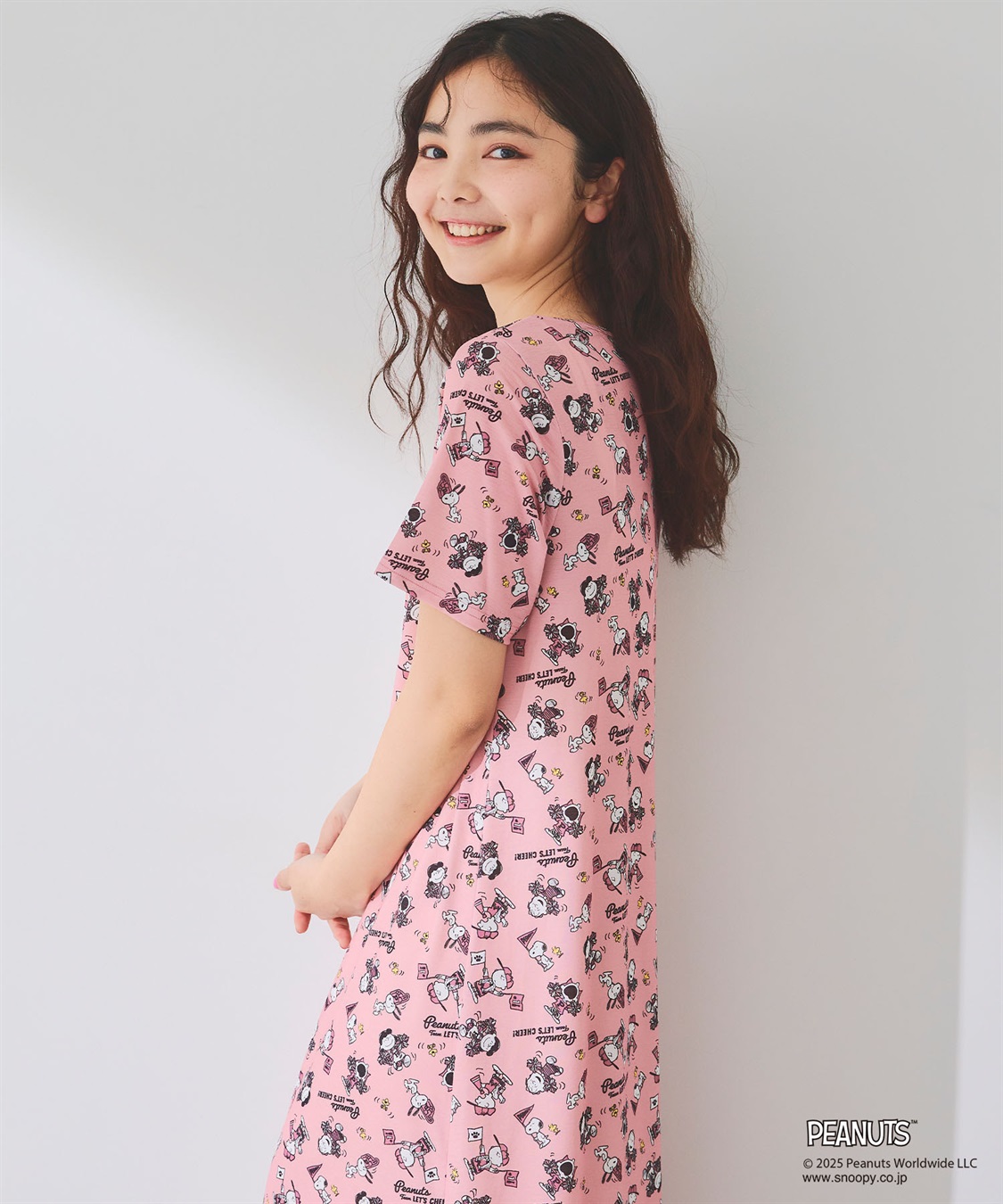 chara station 【ピーナッツ/PEANUTS】ひんやりリラクシングワンピース《大きいサイズ有》_sub_2