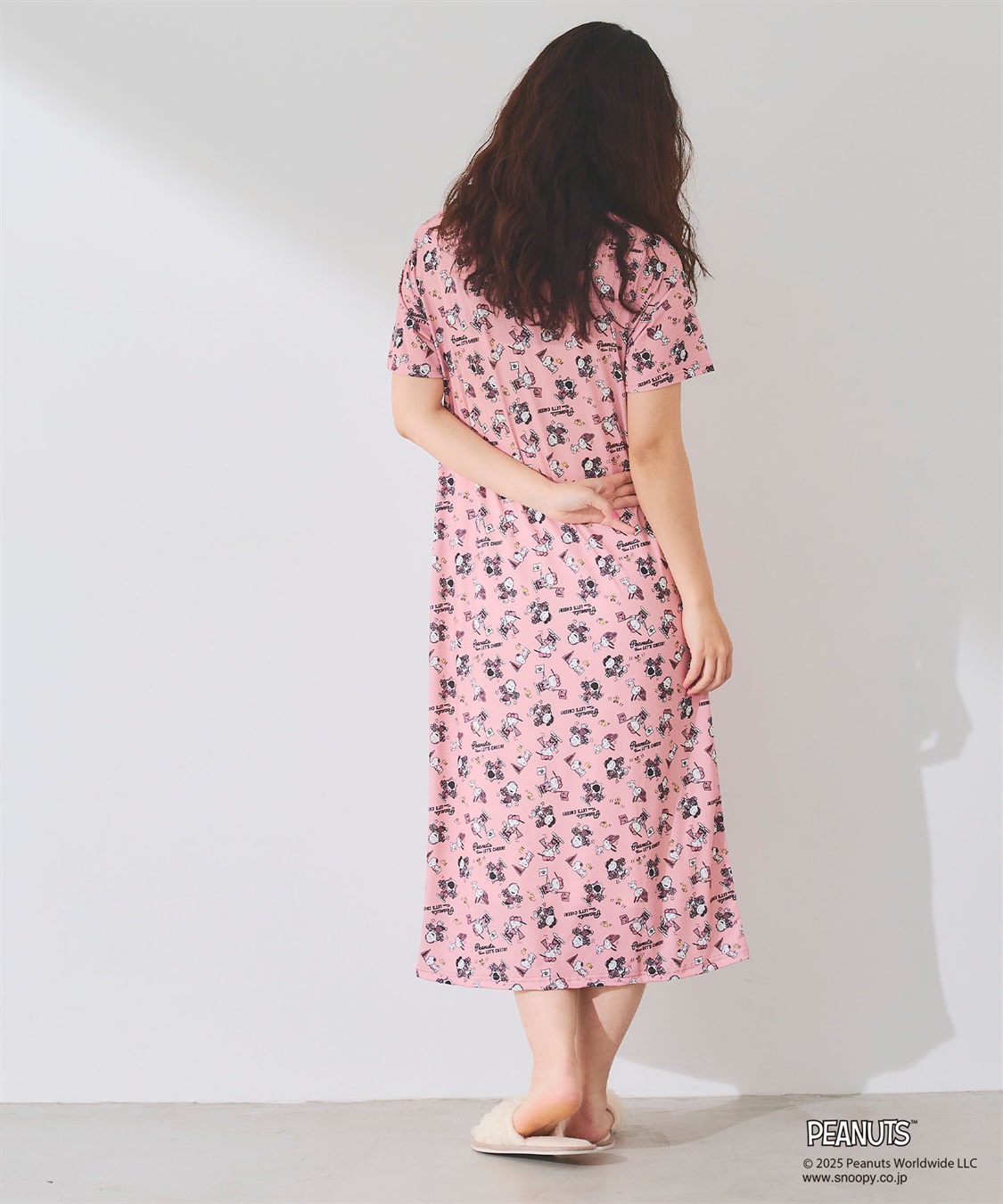 chara station 【ピーナッツ/PEANUTS】ひんやりリラクシングワンピース《大きいサイズ有》_sub_4