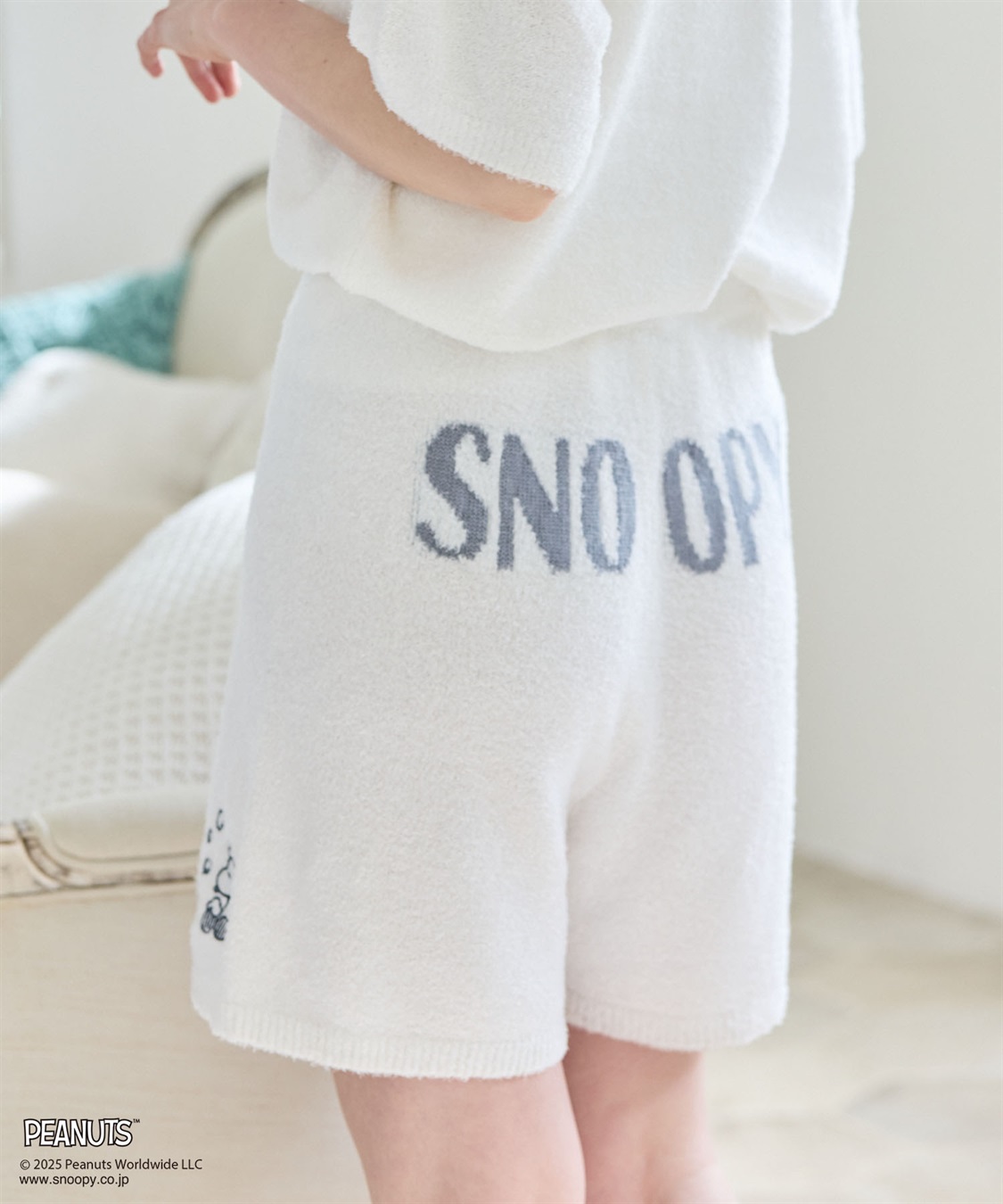 chara station 【PEANUTS/ピーナッツ】SNOOPY/スヌーピーもこもこルームウェアショートパンツ（上下別売り）_sub_7