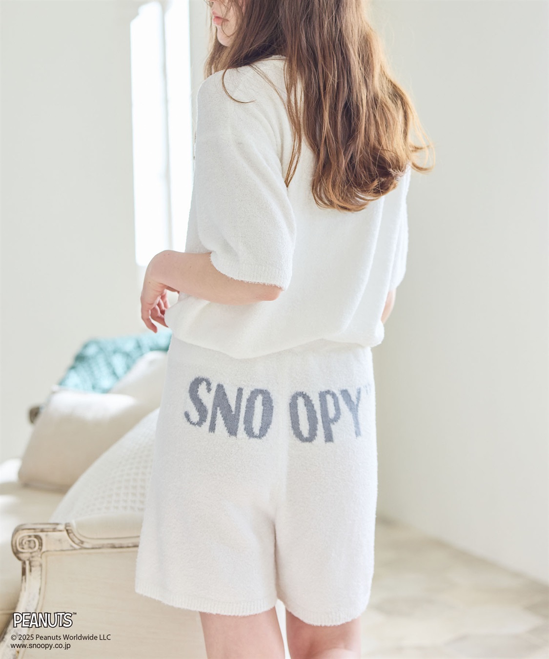 chara station 【PEANUTS/ピーナッツ】SNOOPY/スヌーピーもこもこルームウェアショートパンツ（上下別売り）_sub_9