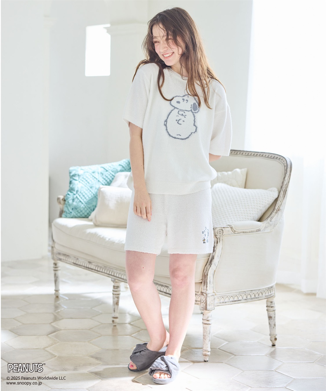 chara station 【PEANUTS/ピーナッツ】SNOOPY/スヌーピーもこもこルームウェアショートパンツ（上下別売り）_sub_15