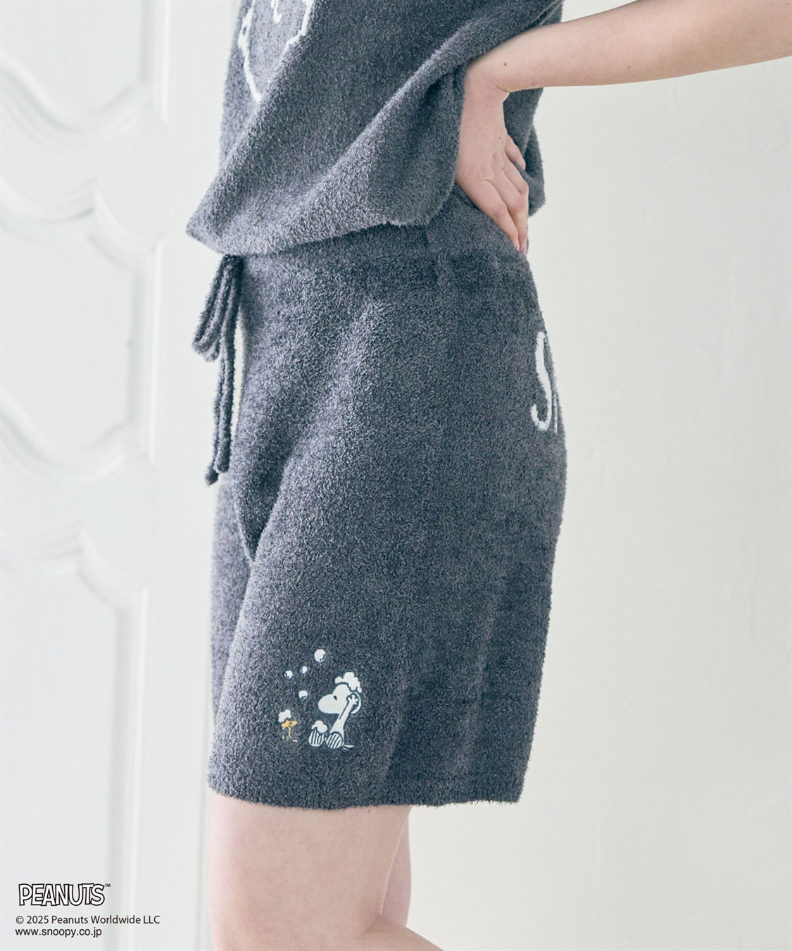 chara station 【PEANUTS/ピーナッツ】SNOOPY/スヌーピーもこもこルームウェアショートパンツ（上下別売り）_sub_16