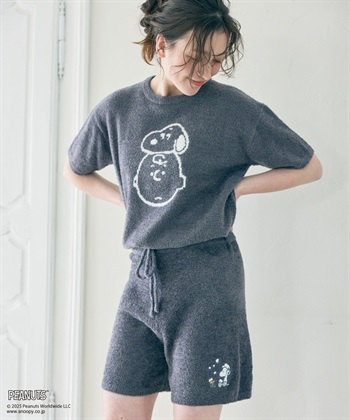 Life Style by cross marche 【ピーナッツ/PEANUTS】スヌーピーもこもこショートパンツ◆セットアップ着用可※パンツ別売り◆《大きいサイズ有》_subthumb_17